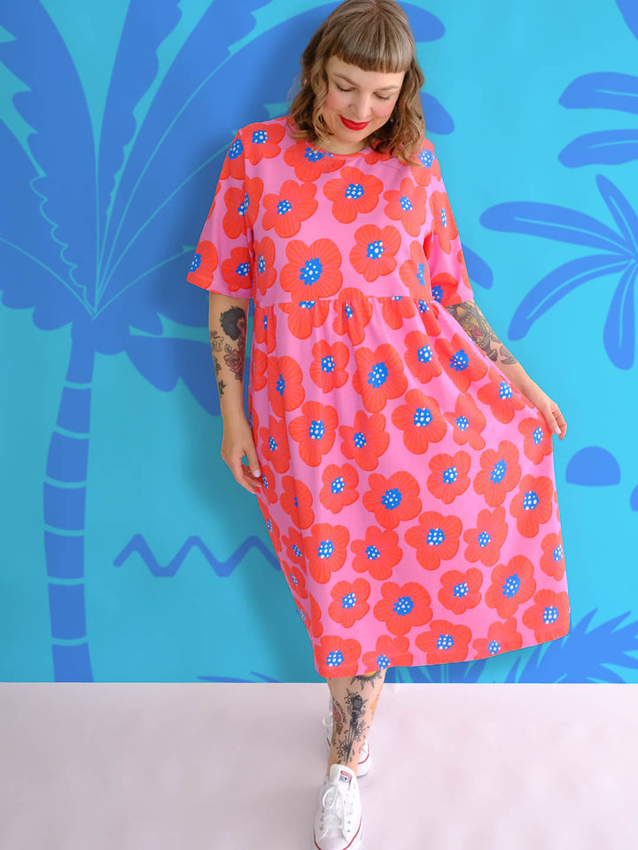 J&amp;J Bio Jersey New Poppy pink