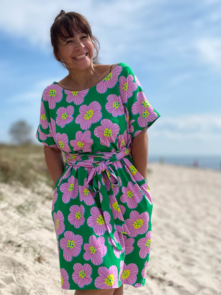 J&amp;J Bio Jersey New Poppy grün