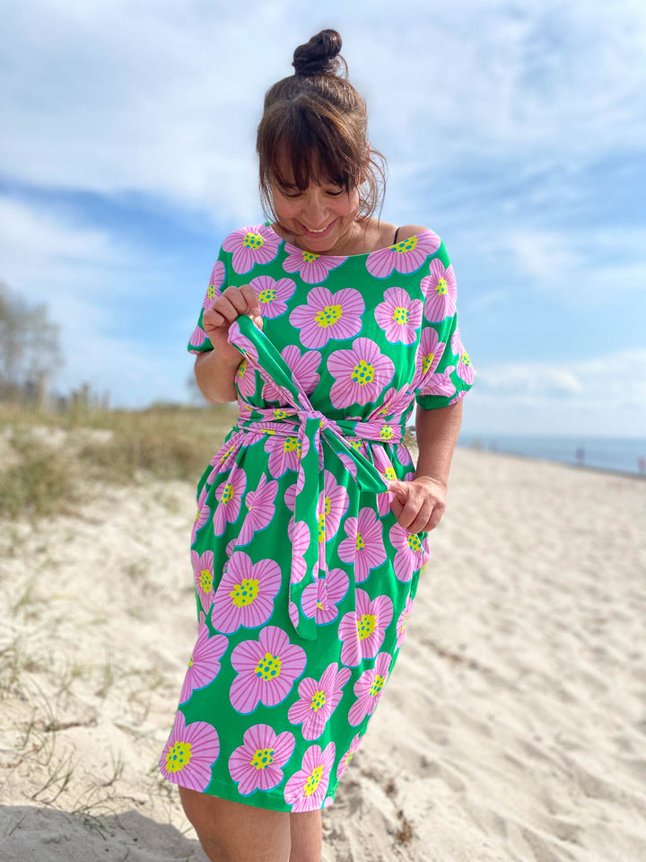 J&amp;J Bio Jersey New Poppy grün