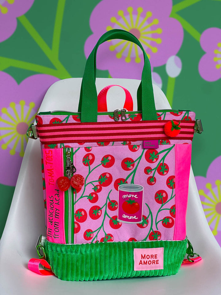J&amp;J Bio Canvas Tomato rosa