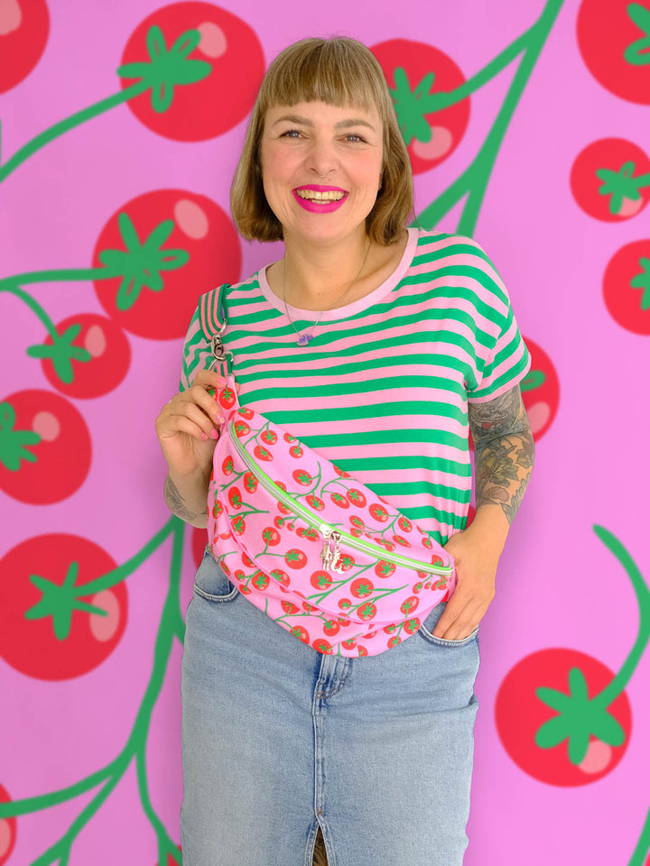 J&amp;J Bio Canvas Tomato rosa