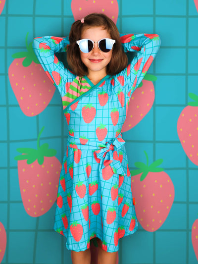 J&J Bio Jersey Yummy Grid helltürkis