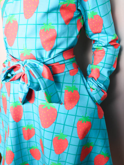 J&J Bio Jersey Yummy Grid helltürkis