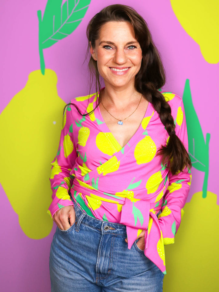 J&amp;J Bio Jersey Lady lemonade pink