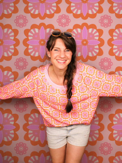 J&J Bio Frottee Tante Gusta hellrosa