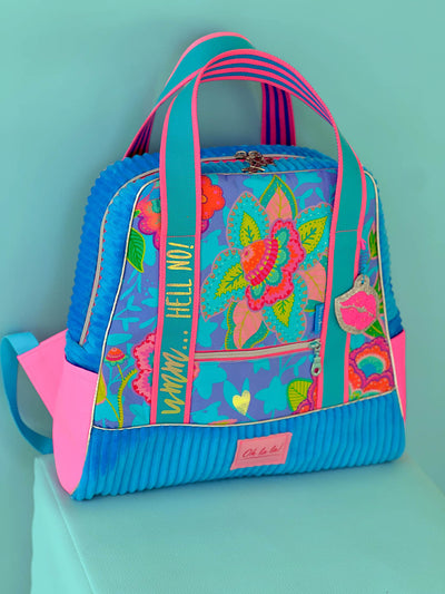 J&J Bio Canvas Fabulous Flowers blueberry