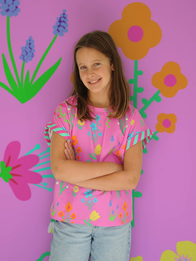 J&J Bio Jersey Summer Stroll pink