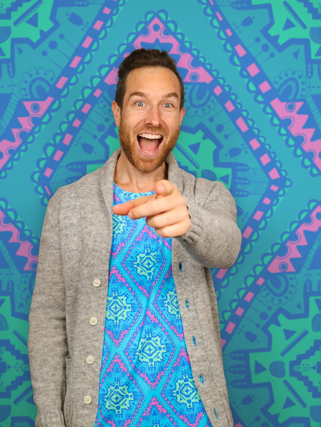 J&J Bio BW-Modal Jersey Boho Vibes helltürkis