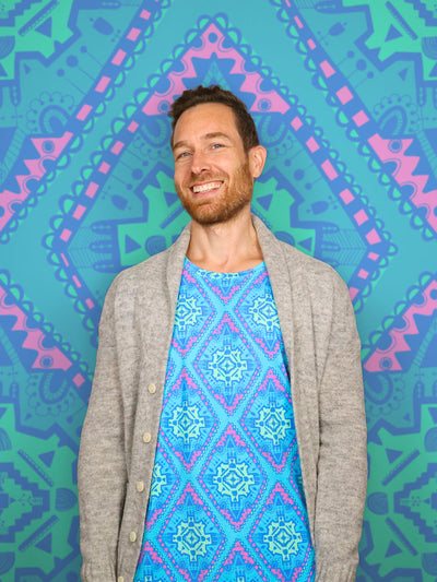 J&J Bio BW-Modal Jersey Boho Vibes helltürkis