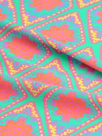 J&J Bio BW-Modal Jersey Boho Vibes aqua