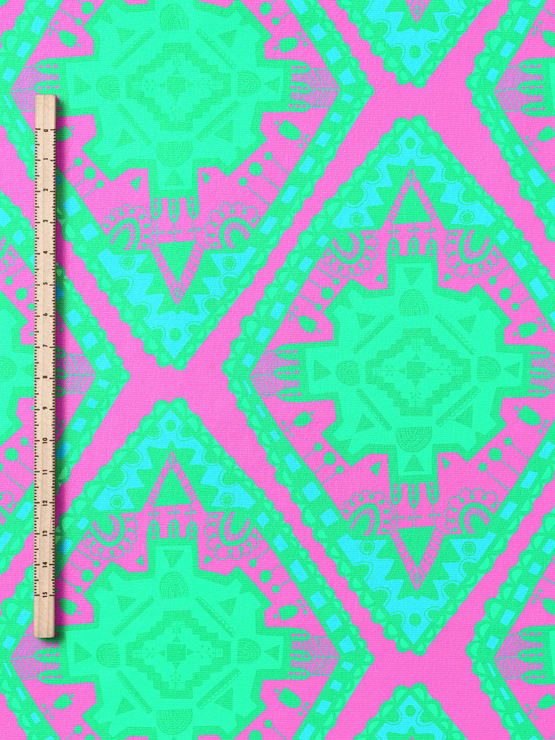 J&J Bio BW-Modal Jersey Boho Vibes pink