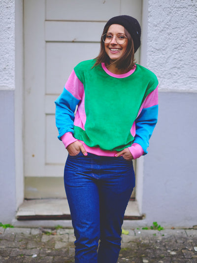 J&J Nicki uni grün extrabreit