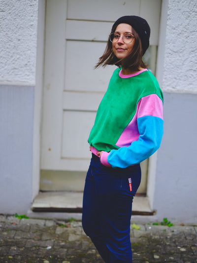 J&J Nicki uni grün extrabreit