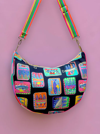 J&J Bio Canvas Sauve les Sirenes marine