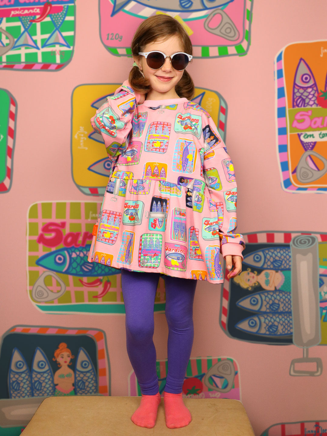 J&J Bio Jersey Sauve les Sirenes rose