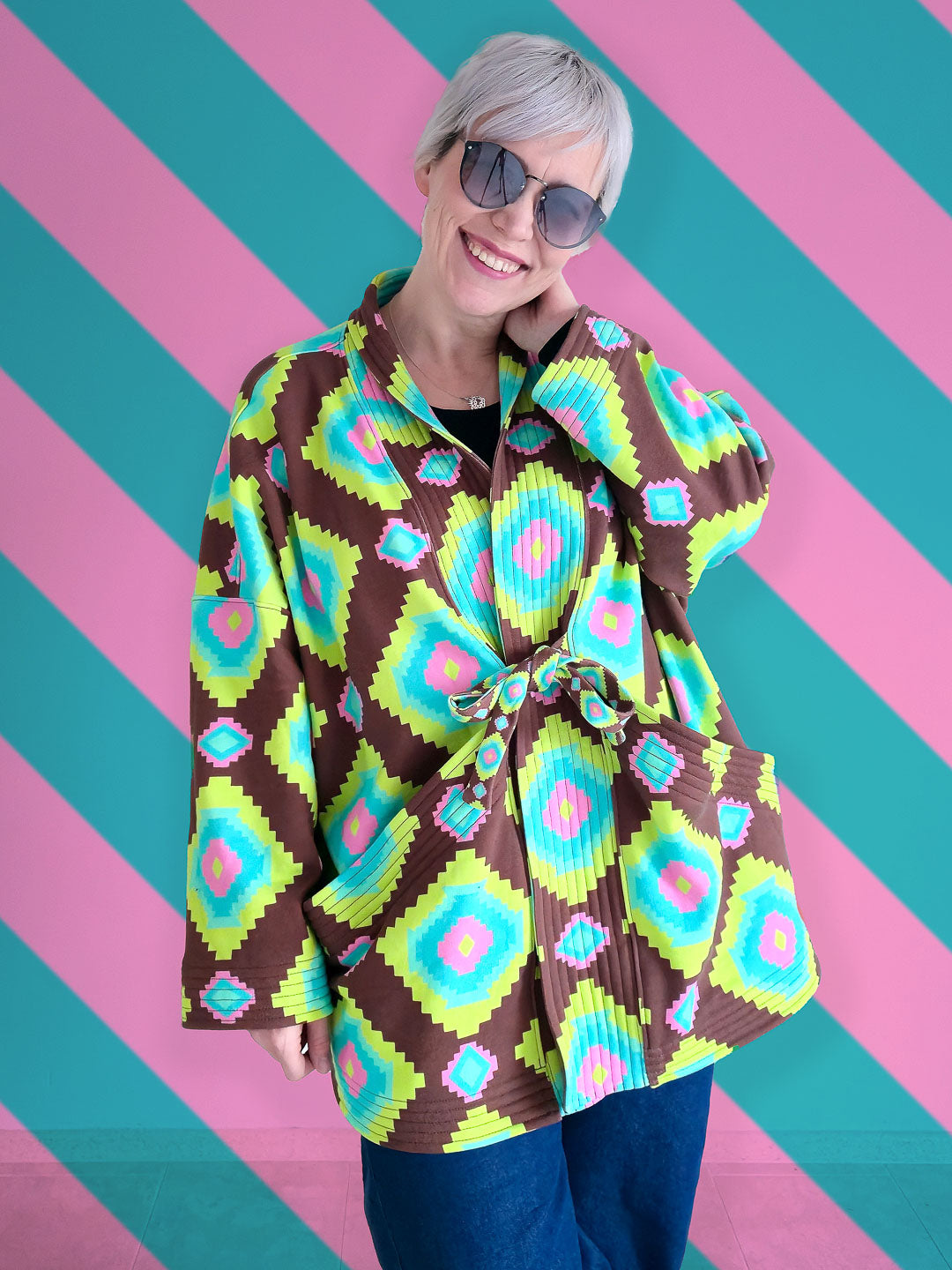 J&amp;J Bio Kuschelsweat Color Nomads braun