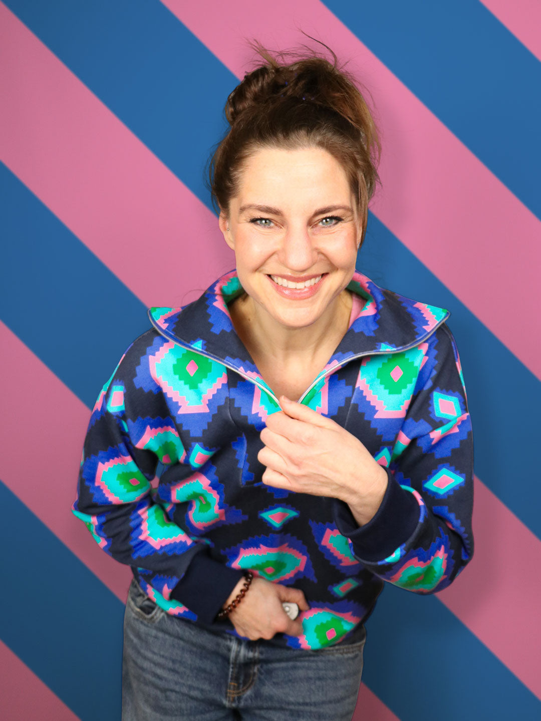 J&J Bio Kuschelsweat Color Nomads marine