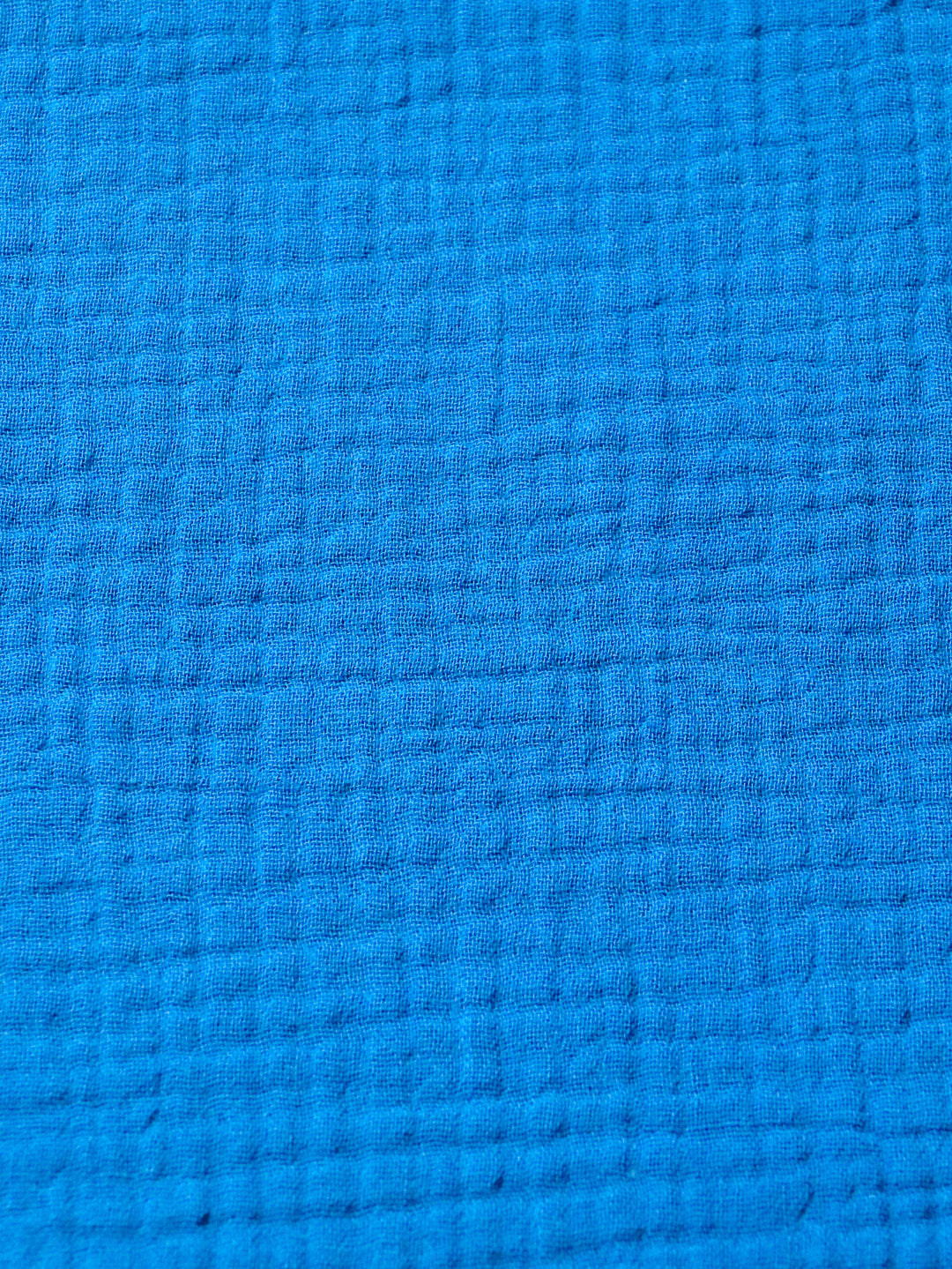J&amp;J Musselin uni blau
