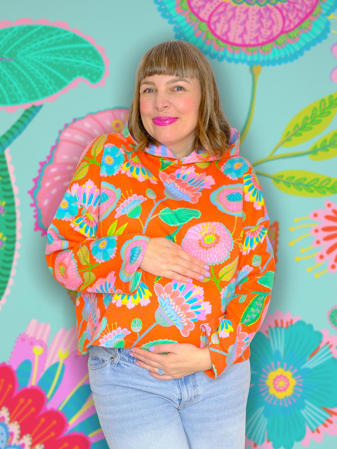 J&amp;J Bio Retrosweat Paradise Petals Blutorange