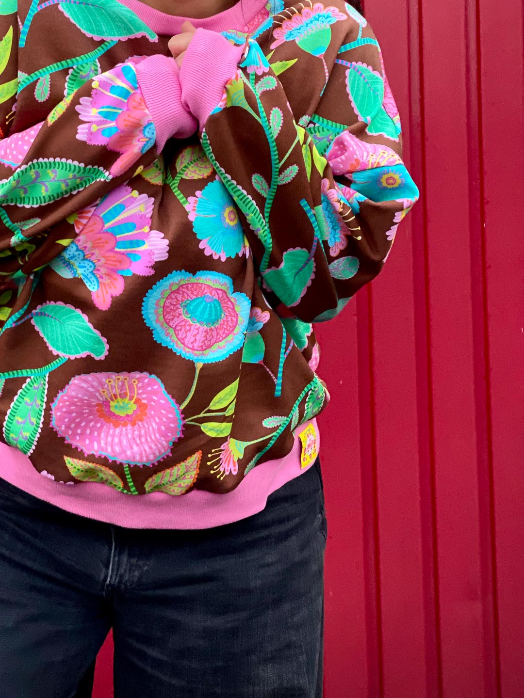 J&amp;J Bio Retrosweat Paradise Petals braun