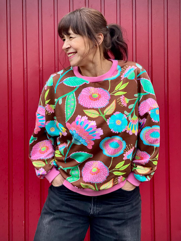 J&amp;J Bio Retrosweat Paradise Petals braun