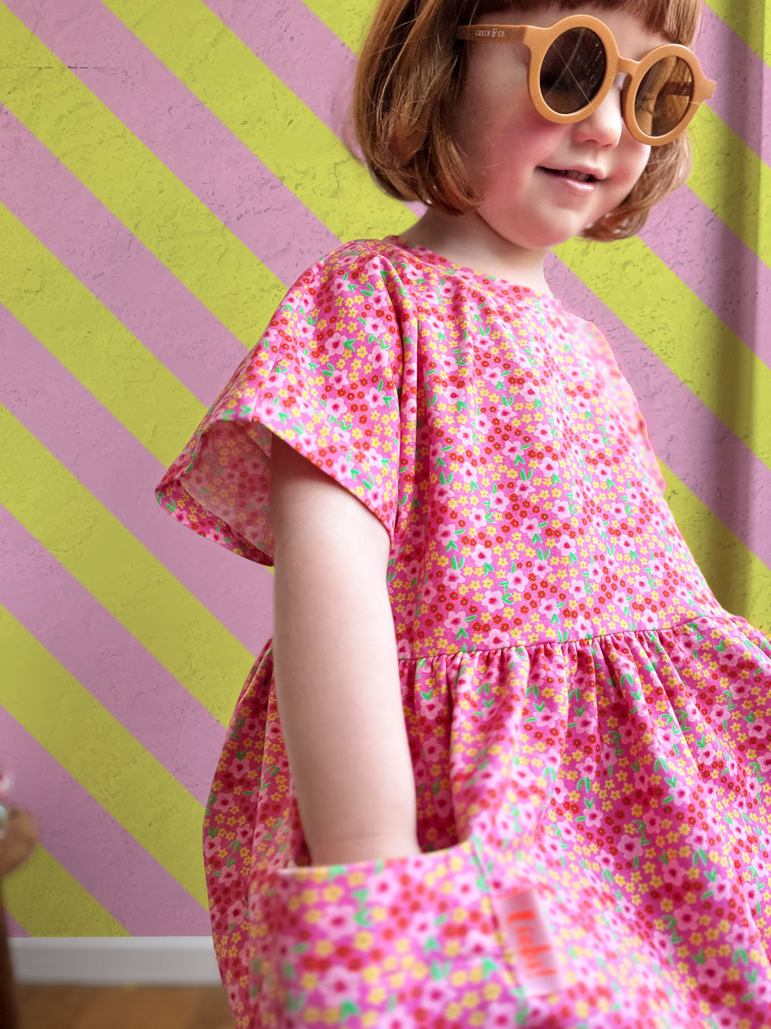 J&J Jersey Little Betty pink