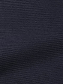 J&J Rippjersey | Bündchen navy extrabreit