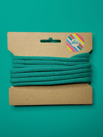 J&J Baumwollkordel 9mm emerald