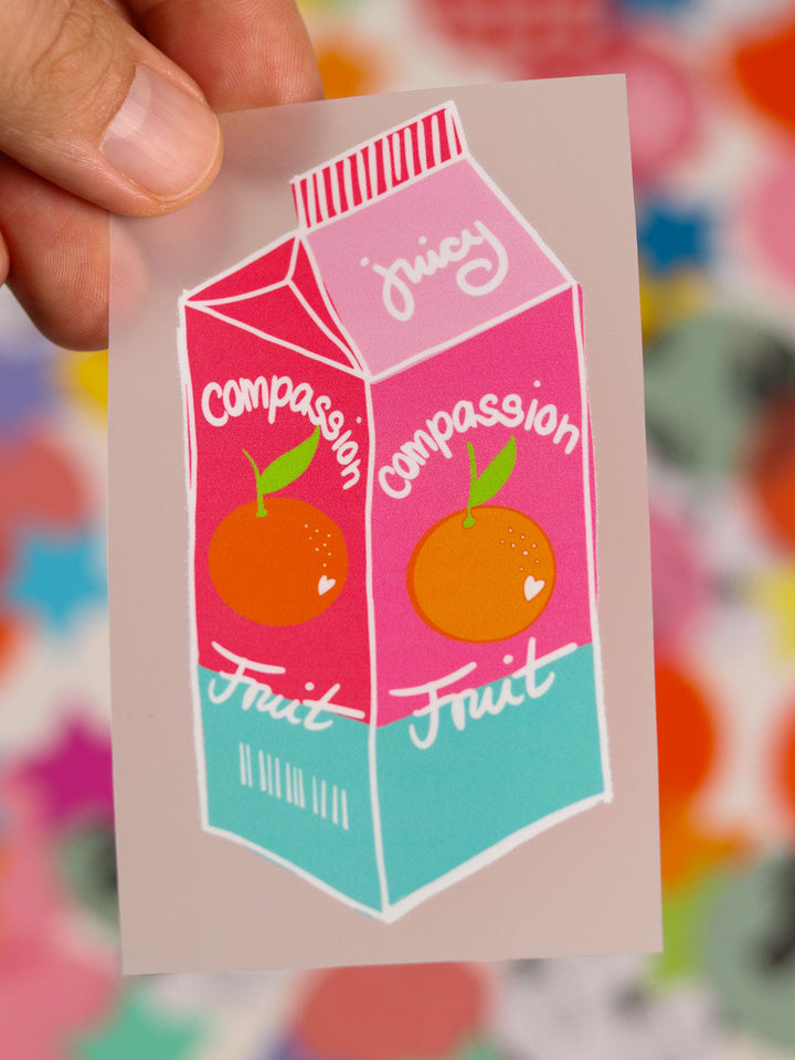 J&amp;J Bügelbild Compassion Fruit