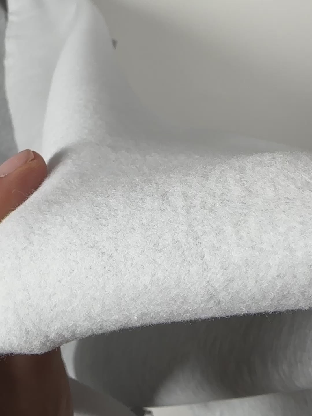 J&amp;J Kuschelsweat uni grau melange extrabreit