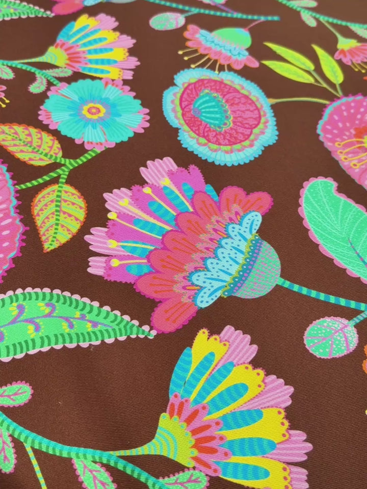 J&amp;J Bio Retrosweat Paradise Petals braun