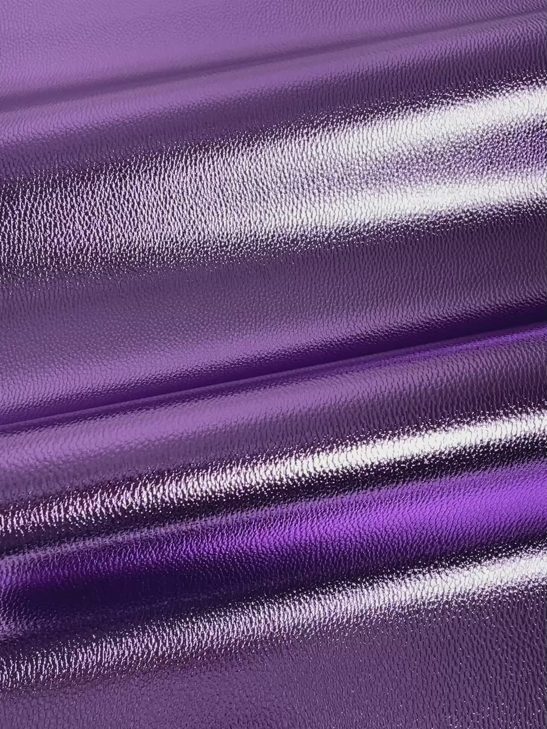 J&J Metallic Kunstleder Lilac Bling