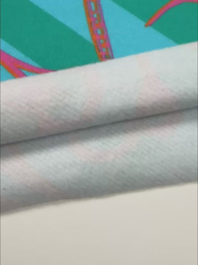 J&J Bio Kuschelsweat Big Bouquet emerald