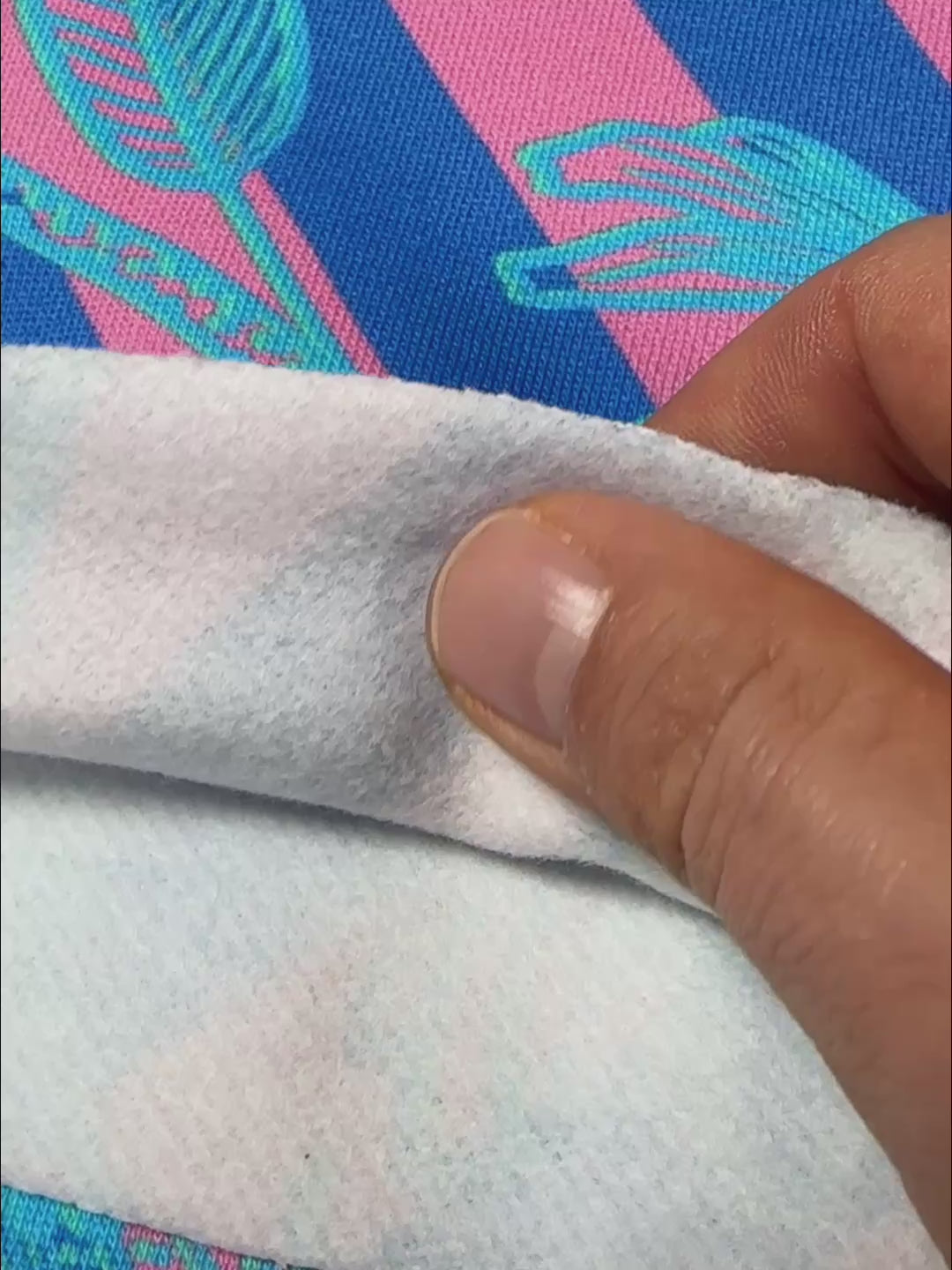 J&J Bio Kuschelsweat Big Bouquet royal