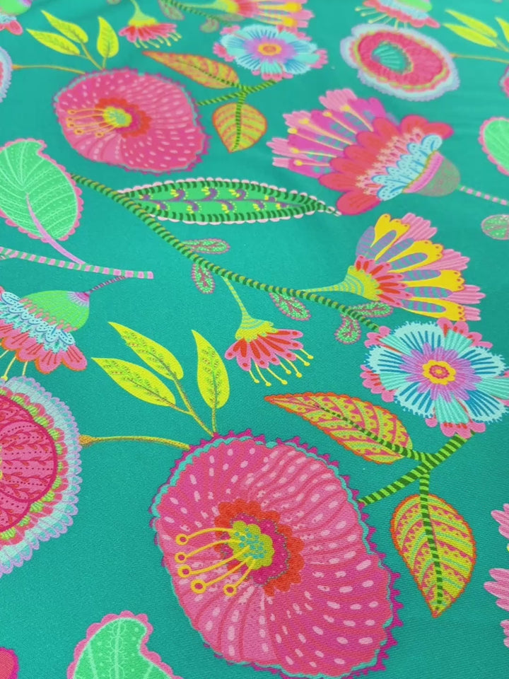 J&amp;J Bio Retrosweat Paradise Petals emerald