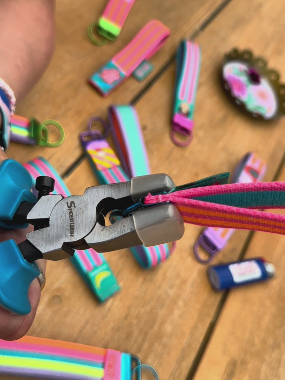 J&amp;J Premium Schlüsselband DIY-Set
