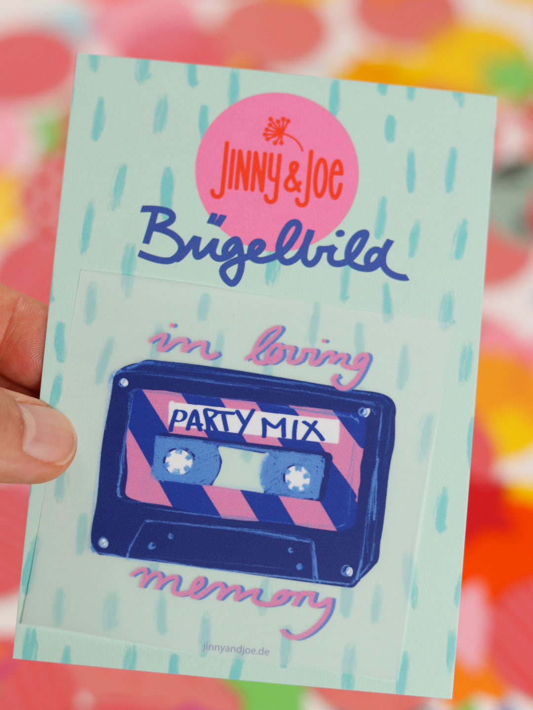J&amp;J Bügelbild Party Mix
