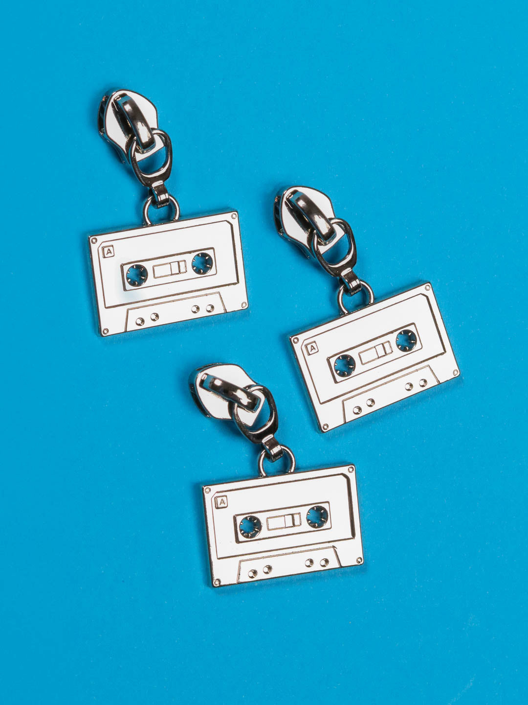 J&amp;J Zipper Mixtape silber