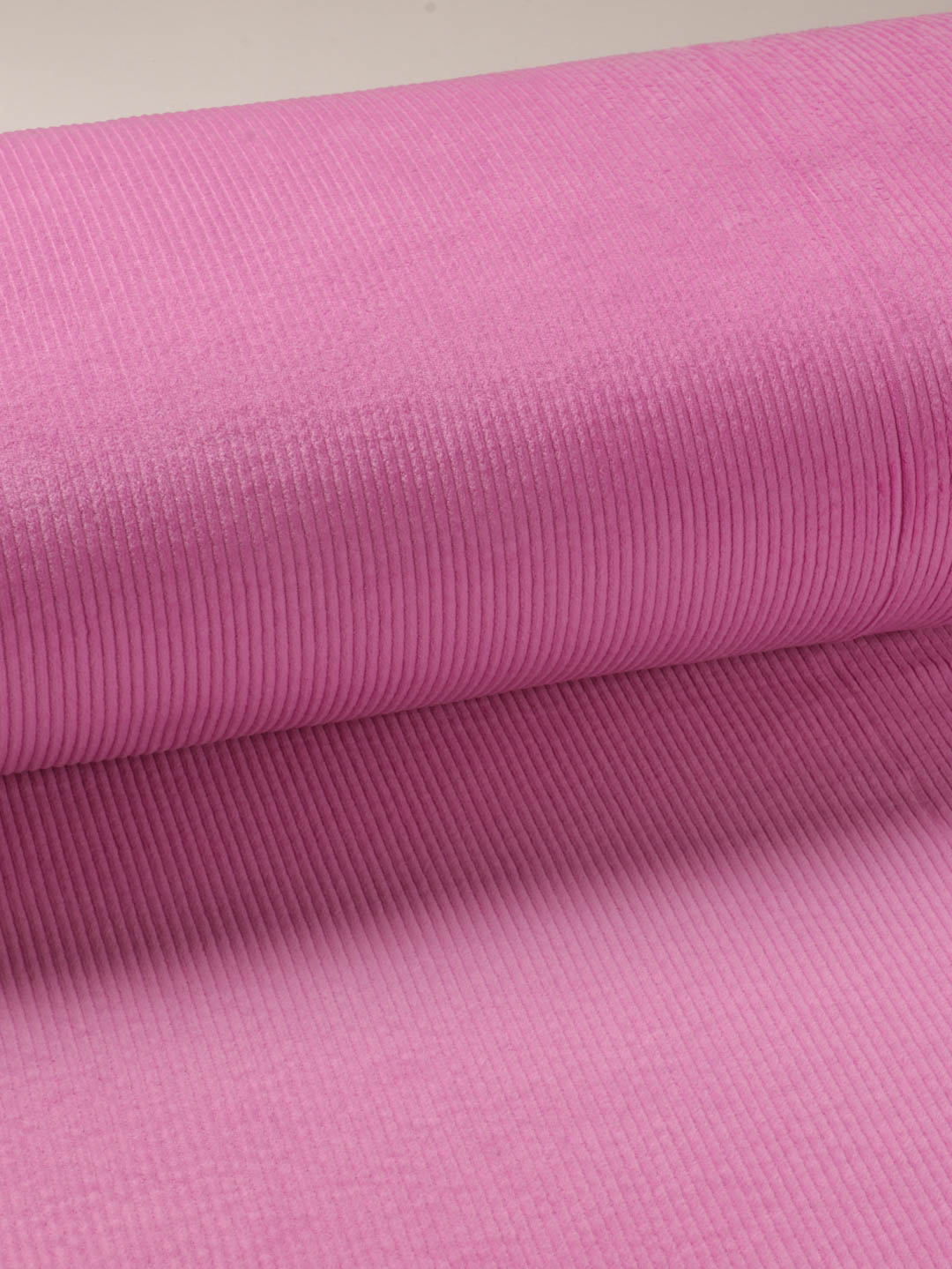 J&J Cord Uni 6W Stretch rosa