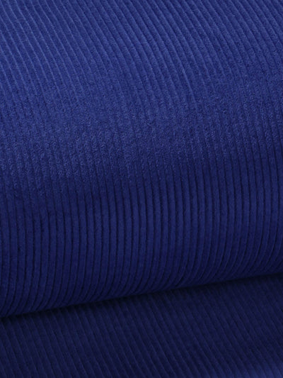 J&J Cord Uni 6W Stretch dark royal