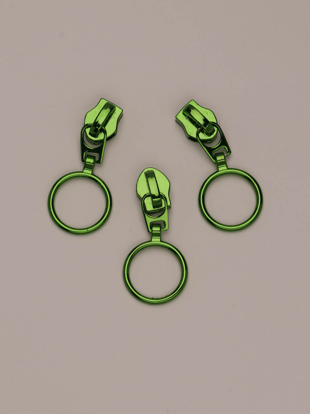 J&J Zipper Ring grün