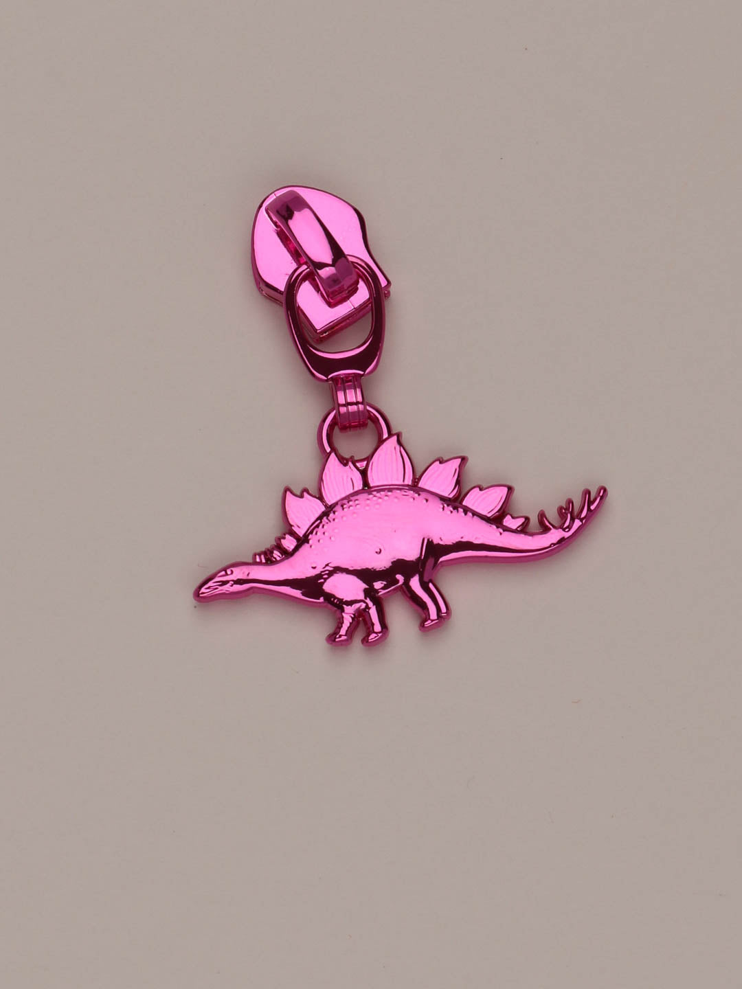 J&J Zipper Dino pink