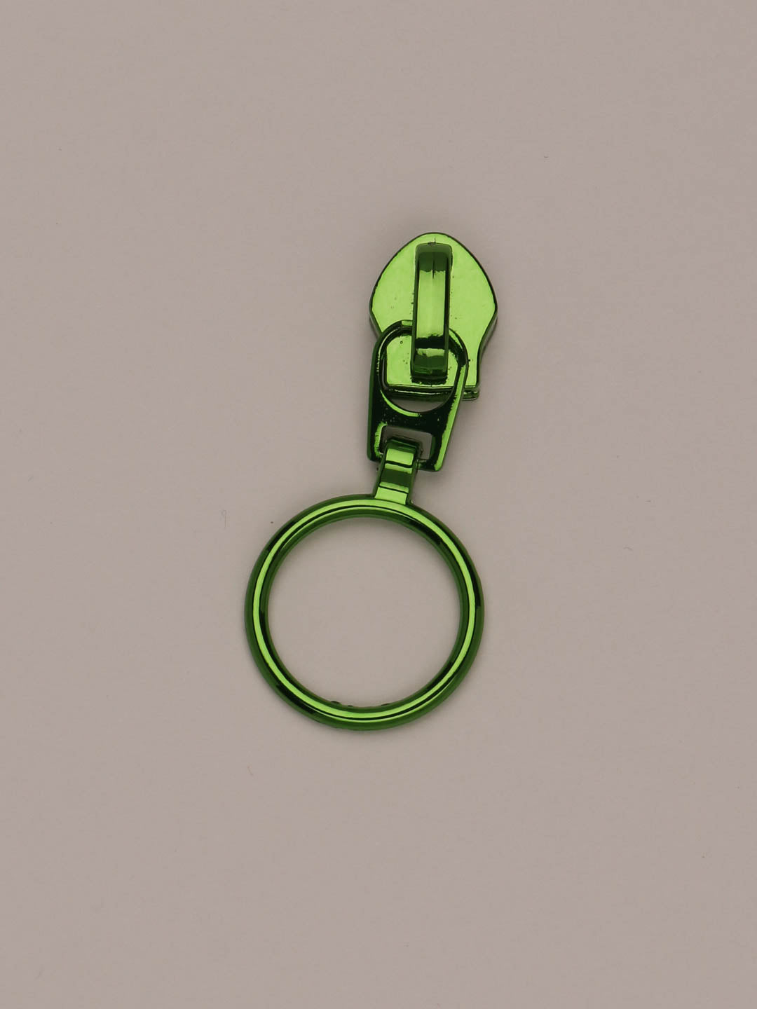 J&J Zipper Ring grün