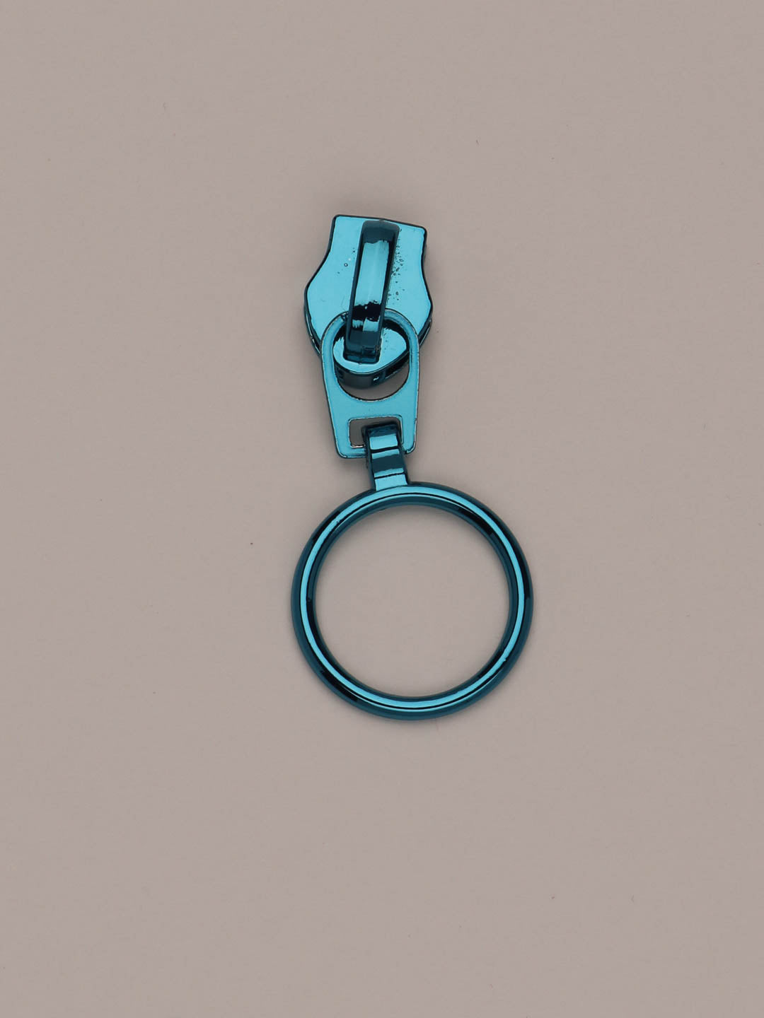 J&J Zipper Ring blau