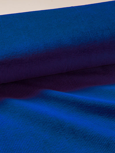 J&J Cord Uni 6W Stretch royal