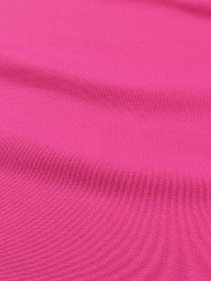 J&amp;J Kuschelsweat uni pink extrabreit