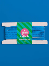 J&J Paspelband Glow azur