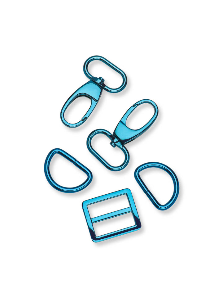 J&amp;J Hardware Set 25mm blau