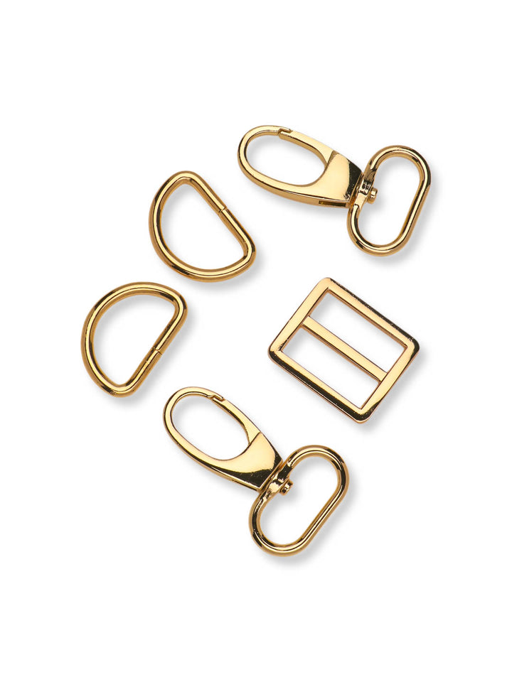 J&amp;J Hardware Set 25mm gold