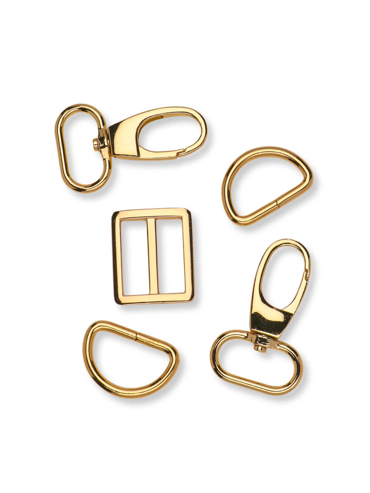 J&amp;J Hardware Set 25mm gold